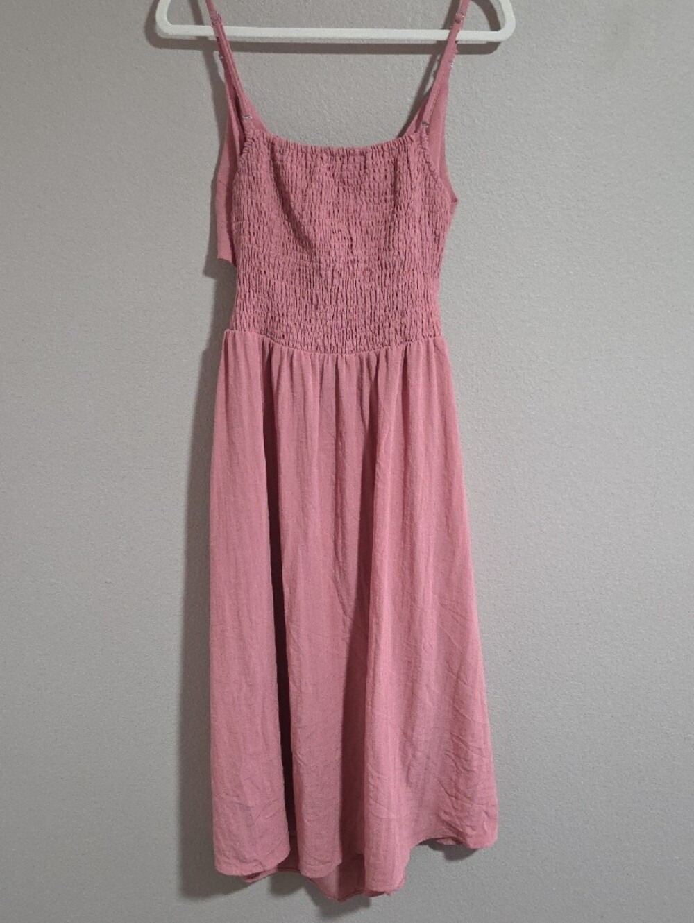 HALARA Rose Pink Tie-Back Midi Dress - Picture 3 of 5